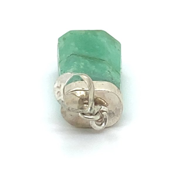 Amazonite 19.50ct Solid 925 Sterling Silver Pendant - Picture 6 of 6